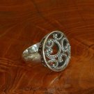 RING Genuine Solid Sterling SILVER 9.25 g US size 7.5 ~ Handmade in Bali
