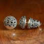 Stud EARRINGS Genuine Solid Sterling SILVER 12.95 g ~ Handmade in Bali