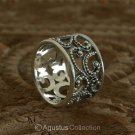 RING Genuine Solid Sterling SILVER Ring 4.95 g US size 6.5 ~ Handmade in Bali