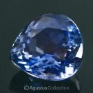 5.19 cts Natural Violet Blue TANZANITE Pear Drop Cut Clean Certified Tanzania