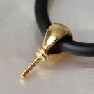 Pendant BAIL Finding 24K Gold Vermeil over Solid 925 Sterling Silver 0.75 g