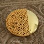 Brooch Genuine 24K Gold Vermeil over Sterling SILVER 30.75 g ~ Handmade