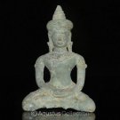 RARE Ancient KHMER Bronze Statue of the BUDDHA 12th Cent. Angkor Period Cambodia