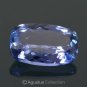 3.68 cts TANZANITE Violet Blue Cushion Facet-Cut Clean Natural Gemstone Tanzania