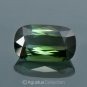 6.17cts Natural Blue Green TOURMALINE Cushion Facet-Cut Eye-Clean Nigeria Africa