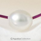 SOUTH SEA PEARL KESHI 3.38 mm Cream White Maluku Indonesia 0.04 g drilled