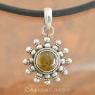 Pendant Genuine Baltic Amber & Sterling SILVER 6.33 g ~ Handmade in Bali