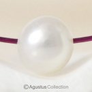 SOUTH SEA PEARL KESHI 3.99 mm Cream White Maluku Indonesia 0.08 g drilled
