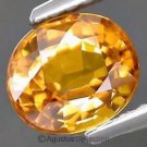 0.40 cts Golden Yellow SAPPHIRE Oval Facet-cut Natural Gemstone Sri Lanka Ceylon