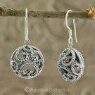 Hook EARRINGS Genuine 925 Sterling Silver 5.99 g ~ Handmade in Bali