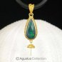 Solid 22K GOLD & Welo Opal Bali Granulation PENDANT BAIL & Pearl Cup 3.93 g