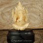 Hindu God GANESHA Carving TAGUA NUT Marvelous Carved Art Sculpture STATUE 1.82"