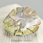 MABE Blister PEARL in SHELL Lustrous Rainbow Iridescent Carving Sumbawa 11.10 g