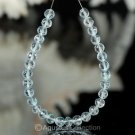Sky Blue TOPAZ 6.10 inch Strand Faceted Round Natural Gemstone BEADS 43.5 ct