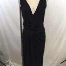 PRADA RUFFLE FRONT RUCHED BACK SLEEVELESS DRESS SIZE 42