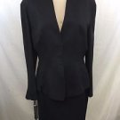 THIERRY MUGLER PARIS VINTAGE BLACK SKIRT SUIT SIZE S/M