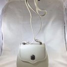 BARRY KIESELSTEIN-CORD VINTAGE CREAM STRUCTURED SMALL SHOULDER BAG