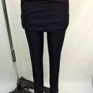 NIGHTCAP BLACK FOLD OVER RUCHED DETAIL LEGGINGS SIZE 3