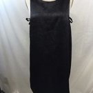ONE BY ONE TEASPOON BLACK KRINKLE STRAPPY BACK DRESS SIZE M