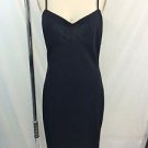 CHARLES CHANG LIMA BLACK KNIT CAMISOLE DRESS SIZE 8 RETAIL $475