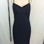 CHARLES CHANG LIMA BLACK KNIT CAMISOLE DRESS SIZE 8 RETAIL $475