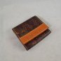 ESCADA VINTAGE BROWN LEATHER MUTLI DESIGN COIN PURSE