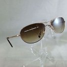 GOTTI SWITZERLAND PABLO TITANIUM GOLD FRAME IRIDESCENT LENS SUNGLASSES