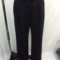 MAX MARA BLACK WOOL/ MOHAIR WIDE LEG DRESS PANTS SIZE 12