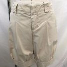 VINCE KHAKI CUFFED BERMUDA SHORTS SIZE 6
