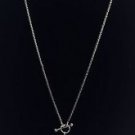 .925 Sterling Silver Fresh Water Pearl Chain Necklace 16"
