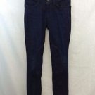 J BRAND SUZUKI DARK WASH MOTO JEANS SIZE 26