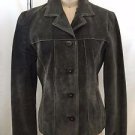 WILSONS LEATHER MAXIMA GRAY SUEDE JACKET SIZE M