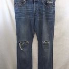 LEVIS VINTAGE 501 LIGHT WASH DISTRESSED JEANS SIZE 31