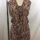 SOME DAYS LOVIN BLUSH TEQUILA ANIMAL PLAYSUIT SIZE M