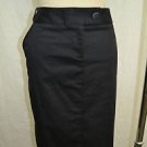 PINKO MOLDOVA GONNA BLACK PINSTRIPE STRAIGHT SKIRT SIZE 8