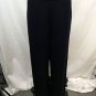 ST JOHN COLLECTION BLACK KNIT WIDE LEG PANTS SIZE 10