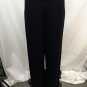 ST JOHN COLLECTION BLACK KNIT WIDE LEG PANTS SIZE 10