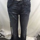 HUDSON BLACK TILDA MIDRISE STRAIGHT JEANS SIZE 25
