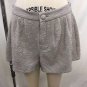FREE PEOPLE BEIGE JACQUARD PLEATED SHORTS SIZE 6