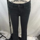 PILCRO AND THE LETTERPRESS DARK TEAL SKINNY JEANS SIZE 25
