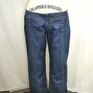 JUST CAVALLI DENIM CENTER SEAM BOOT CUT JEANS SIZE 31