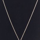 Gorjana Gold Tone Leaf Pendant Necklace 18"