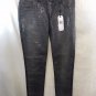 HABITUAL GRAY PYTHON PRINT SKINNY JEANS SIZE 30