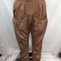 FLYNN SKYE BROWN COPPER FLECKS TWO POCKET BOHO PANTS SIZE 2