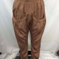 FLYNN SKYE BROWN COPPER FLECKS TWO POCKET BOHO PANTS SIZE 2