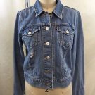 LEVI STRAUSS PATENTED DISTRESS JEAN JACKET SIZE M