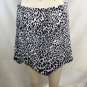 MLM BLACK/ WHITE LEOPARD THE LABEL SPIKE POINT SKIRT SIZE M RETAIL $154