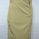 GUCCI BEIGE SILK STRAIGHT SKIRT SIZE 42