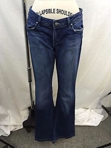 PAIGE MANNING MEDIUM WASH BOOT CUT JEANS SIZE 27