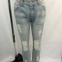 SOME DAYS LOVIN LIGHT WASH DESTROYED SKINNY JEANS SIZE 26